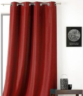 Praxis Amsterdam Lichtdoorlatend Kant En Klaar Gordijn Rood 145 X 240 Cm
