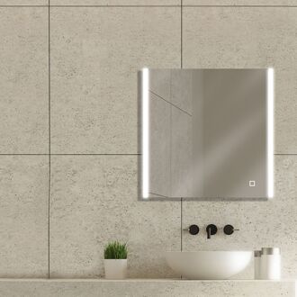 Praxis Badkamerspiegel Met Verlichting Grant - Vierkant - 60x60 Cm