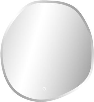 Praxis Badkamerspiegel Met Verlichting Onde D - Rond - Ø100 Cm