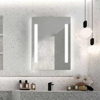 Praxis Badkamerspiegel Met Verlichting Scott - Rechthoekig - 50x70 Cm