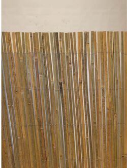 Praxis Balkonscherm - Gespleten Bamboe - Natuurlijk - 150x500cm