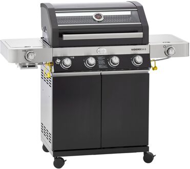 Praxis Barbecue Barbecue Gas Videro G4-S Vario 30 mbar Zwart