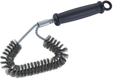 Praxis Barbecue - BBQ Accessoire GapX Reinigingsborstel Grillrooster - Roestvast Staal - Zilver