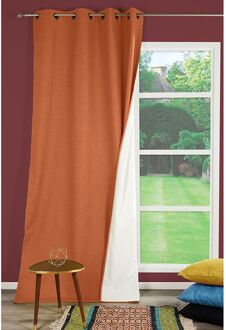 Praxis Bella Verduisterend En Isolerend Kant En Klaar Gordijn Roest 140 X 260 Cm