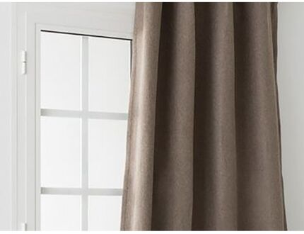 Praxis Boréal Verduisterend En Isolerend Kant En Klaar Gordijntaupe 140 X 260 Cm