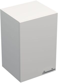 Praxis Bovenkast Prim - Wit Melamine - 1 Deur 1 Legplank - 40x60x35cm