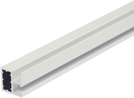 Praxis Bruynzeel Voorzethor Kaderprofiel - Aluminium - Wit - L 100 Cm