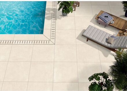 Praxis Buitentegel Magnesium Beige - 60x60x2cm - 0,72m²