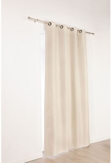 Praxis Calypso Verduisterend Kant En Klaar Gordijn Beige 140 X 240 Cm
