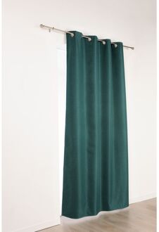 Praxis Calypso Verduisterend Kant En Klaar Gordijn Groen 140 X 240 Cm