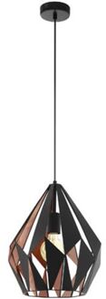 Praxis Carlton 1 Hanglamp Zwart