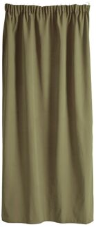 Praxis Chicaco Lichtdoorlatend Kant En Klaar Gordijn Khaki 140 X 260 Cm