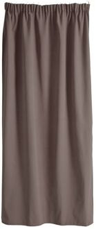 Praxis Chicaco Lichtdoorlatend Kant En Klaar Gordijn Taupe 140 X 260 Cm