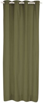 Praxis Chicago Lichtdoorlatend Kant En Klaar Gordijn Khaki 140 X 250 Cm