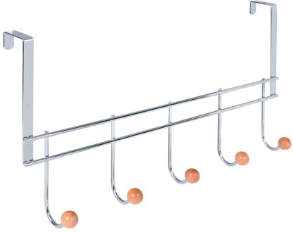 Praxis Deurhanger 5 Haken Chroom