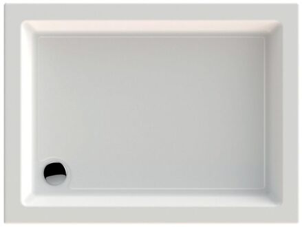 Praxis Douchebak - Kheops 100 X 80 Cm - Acryl - Wit