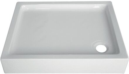 Praxis Douchebak - Kheops 90 X 90 Cm - Acryl - Wit