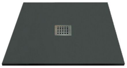 Praxis Douchebak - Nola 90 X 90 Cm - Acryl - Grafiet