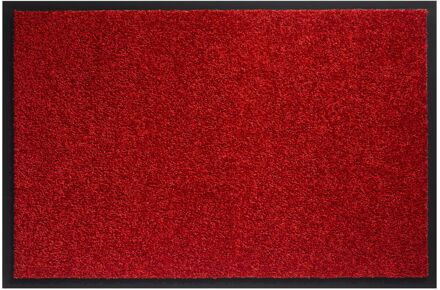 Praxis Droogloopmat Twister 80x120cm rood