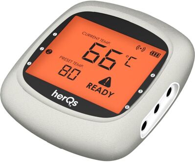 Praxis EasyBBQ pro - Slimme barbecuethermometer Wit