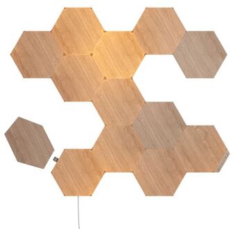 Praxis Elements Wood Look Hexagons Starter Kit 13-Pack