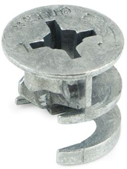 Praxis Excenterbus 15x19mm Zamak 4 Stuks