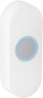 Praxis Exin Beldrukker - Licht - Batterij - Draadloos - Wit