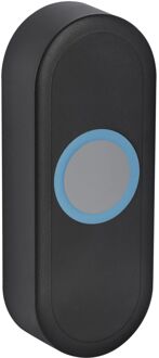 Praxis Exin Beldrukker - Licht - Batterij - Draadloos - Zwart