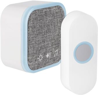 Praxis Exin Gong - Batterij - Beldrukker - Wit