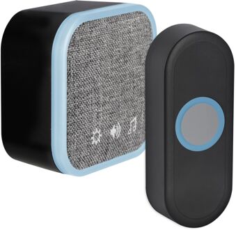 Praxis Exin Gong - Batterij - Beldrukker - Zwart