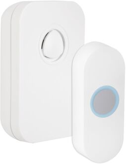 Praxis Exin Gong - Batterij - Met Beldrukker - Wit