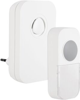 Praxis Exin Gong - Plugin - Beldrukker - Kinetisch - Wit