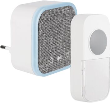 Praxis Exin Gong - Plugin - Beldrukker - Kinetisch - Wit