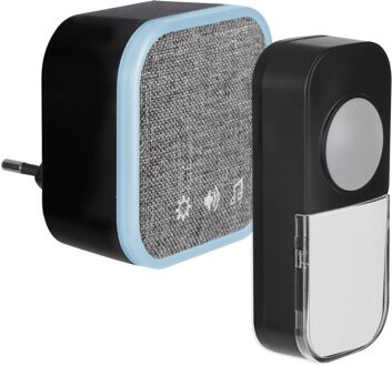 Praxis Exin Gong - Plugin - Beldrukker - Kinetisch - Zwart