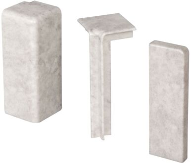 Praxis Flexi Accessoires Set Afwerking Plinten Beton Kl23