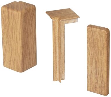 Praxis Flexi Accessoires Set Afwerking Plinten Natuur Eik Kl21