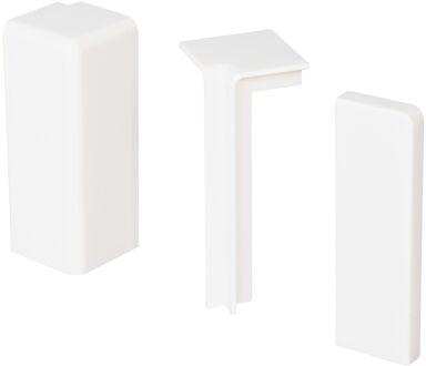 Praxis Flexi Accessoires Set Afwerking Plinten Wit Kl02