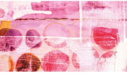 Praxis Fotobehang - Cells Wrapping 500x280cm - Vliesbehang Multikleur