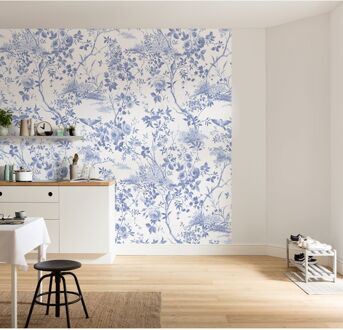 Praxis Fotobehang - Charming Bloom 300x280cm - Vliesbehang Multikleur