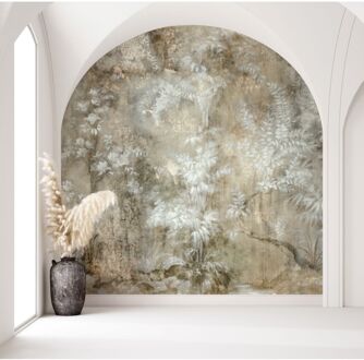 Praxis Fotobehang City Romance - Taupe - Grijs-bruin - Lichtgrijs - Offwhite - Donkerbruin - 2,70m X 318cm