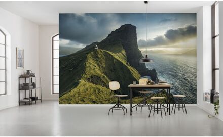Praxis Fotobehang - Eclipse 400x250cm - Vliesbehang Multikleur