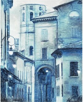 Praxis Fotobehang - Emilia 200x250cm - Vliesbehang Multikleur