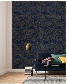 Praxis Fotobehang - Feuille d'Or 200x280cm - Vliesbehang Multikleur