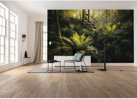 Praxis Fotobehang - Fjordland Woods 450x280cm - Vliesbehang Multikleur