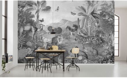 Praxis Fotobehang - Flora and Fauna 350x250cm - Vliesbehang Multikleur