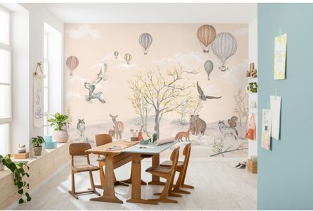 Praxis Fotobehang - Forest Expedition 450x280cm - Vliesbehang Multikleur