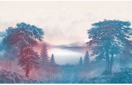 Praxis Fotobehang - Forestland 400x250cm - Vliesbehang Multikleur