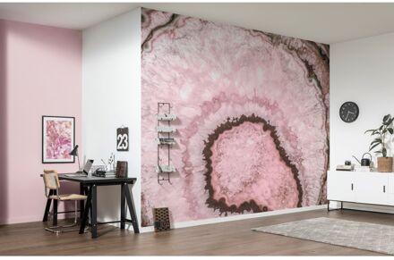 Praxis Fotobehang - Geode 300x280cm - Vliesbehang Multikleur