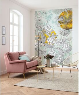 Praxis Fotobehang - Golden Sun 200x280cm - Vliesbehang Multikleur