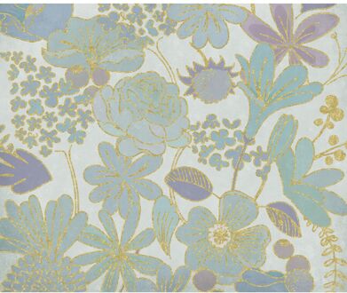 Praxis Fotobehang - Groovy Bloom 300x250cm - Vliesbehang Multikleur